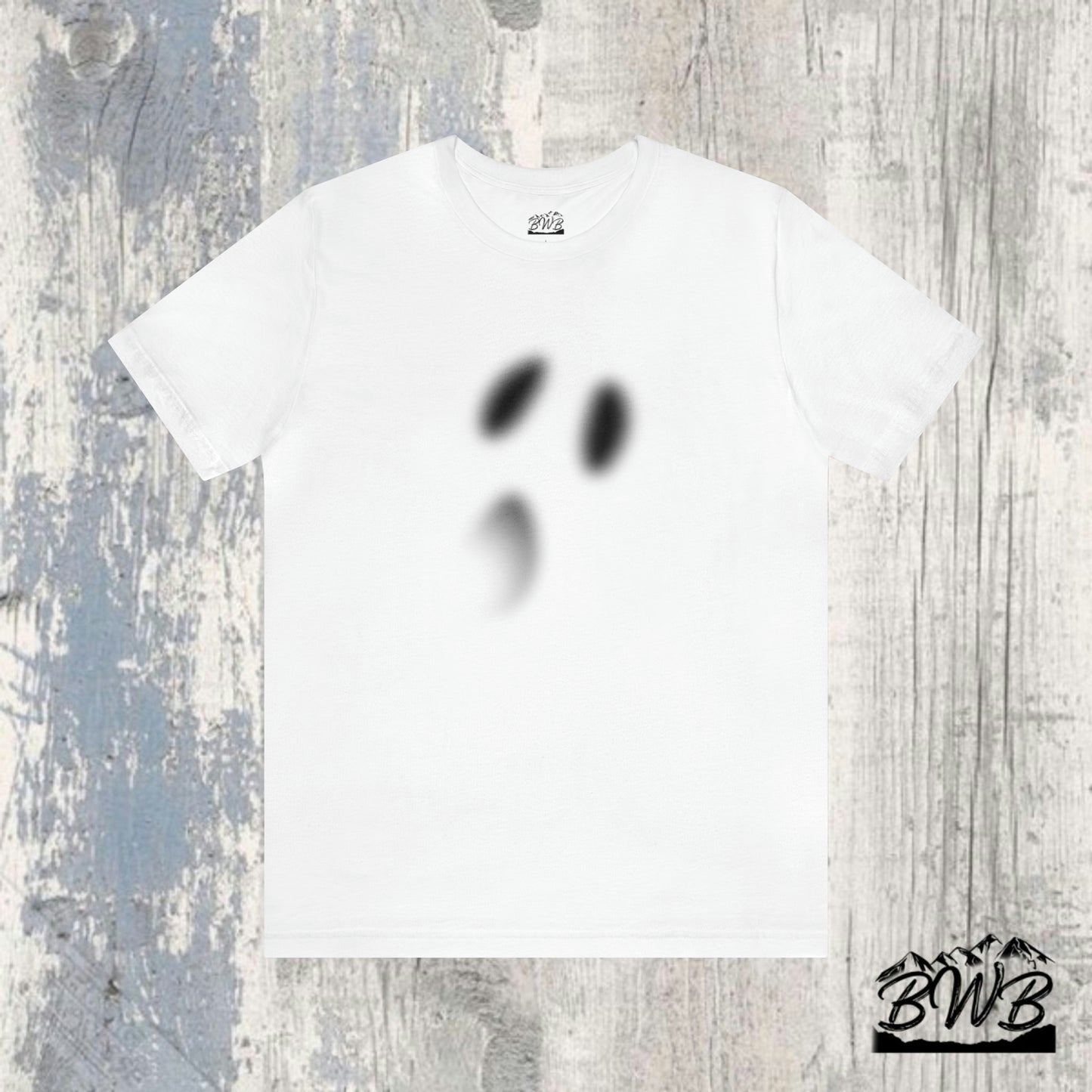 Faded Ghost Tee - Backwoods Branding Co.