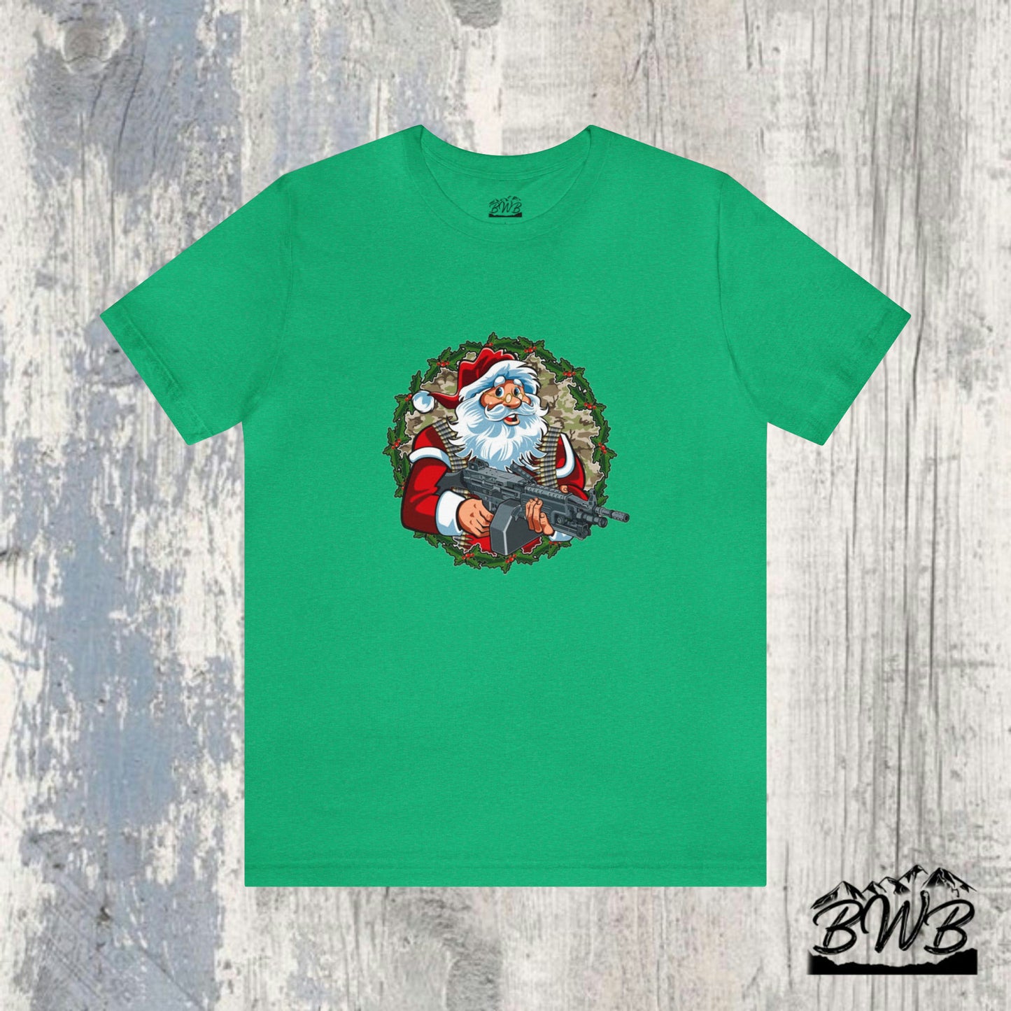 Santa's Got A Machine Gun Tee
