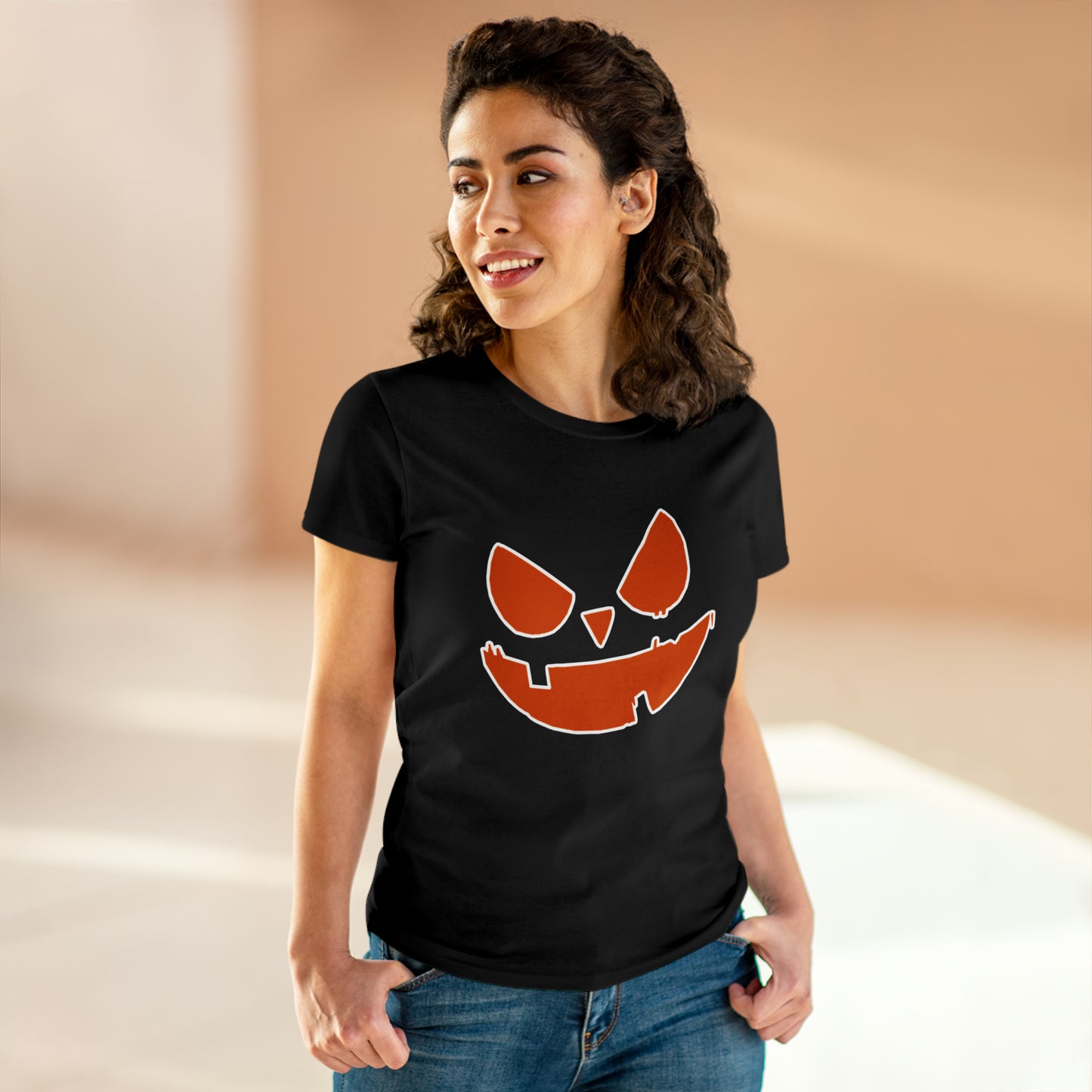 Women's Jack O' Lantern Tee - Backwoods Branding Co.