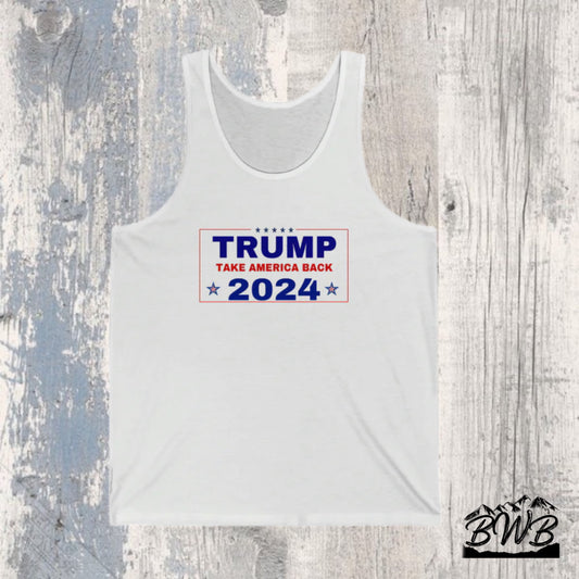 Trump 2024 Tank Top - Backwoods Branding Co.