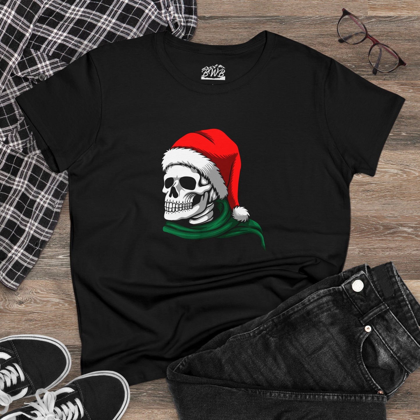 Christmas Skeleton Women's Tee