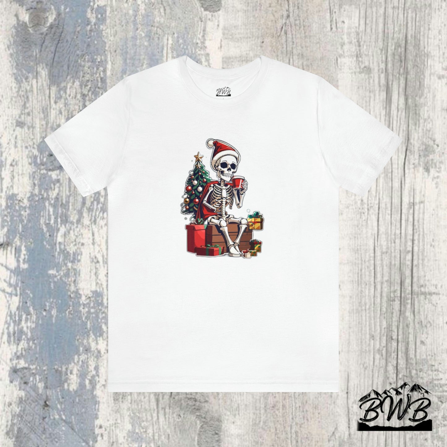 Christmas Coffee Skeleton Tee