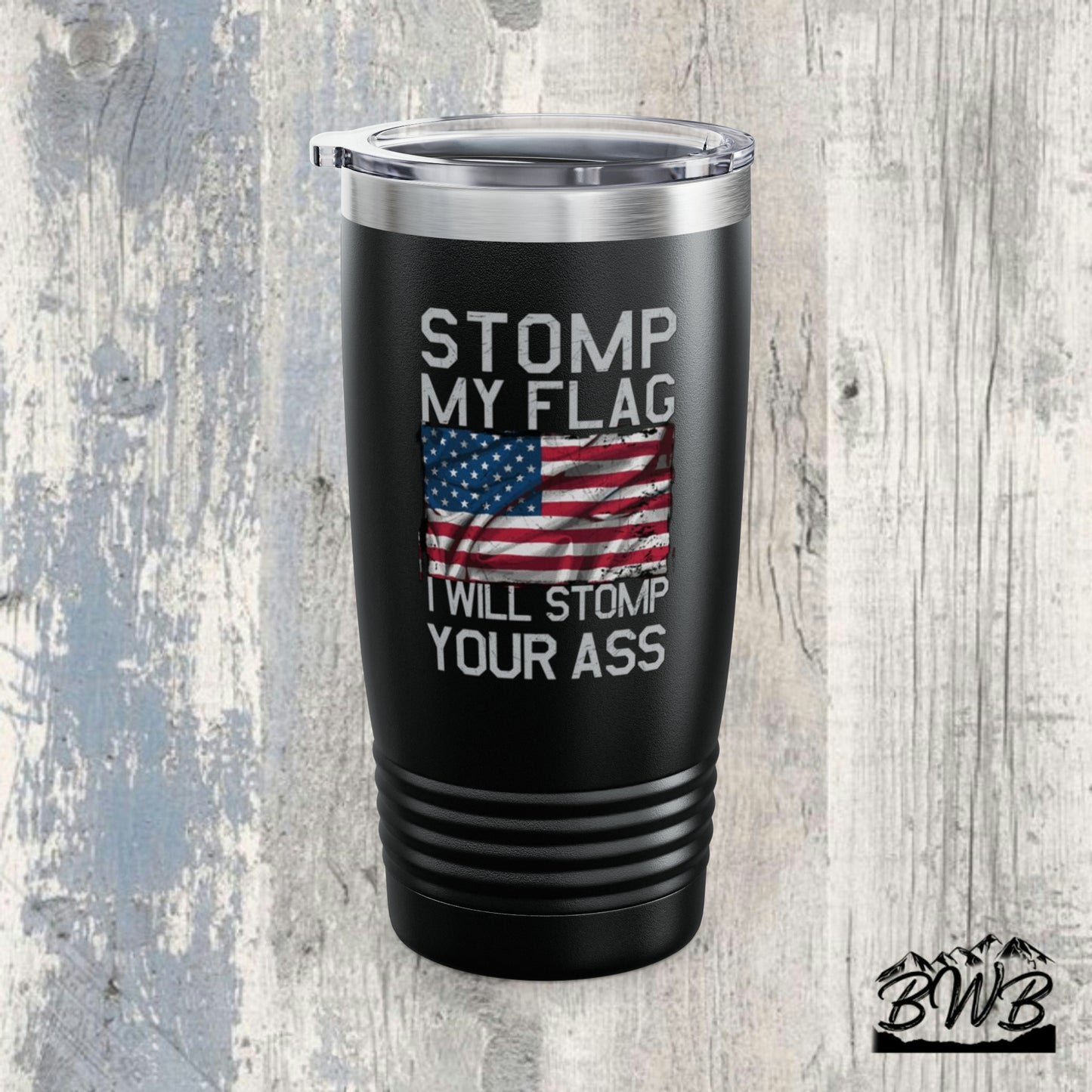 Stomp My Flag Tumbler, 20oz