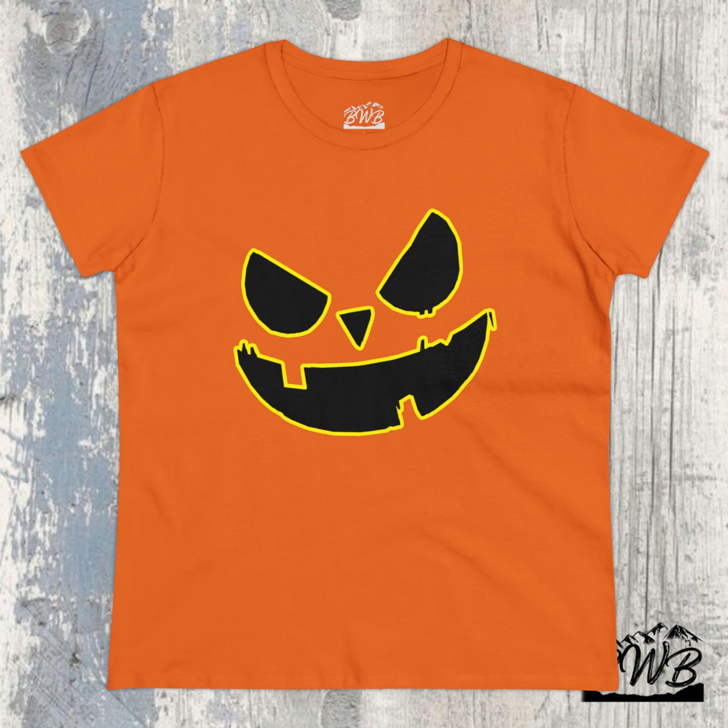 Women's Jack O' Lantern Tee - Backwoods Branding Co.