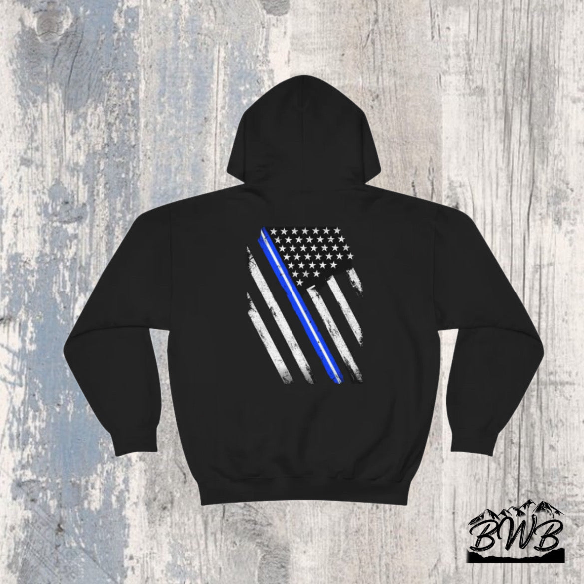 Thin White Line Hoodie