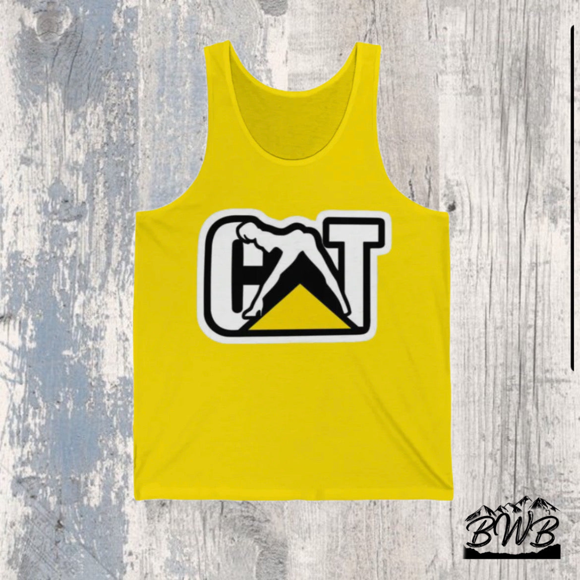 Naughy CAT Tank Top - Backwoods Branding Co.