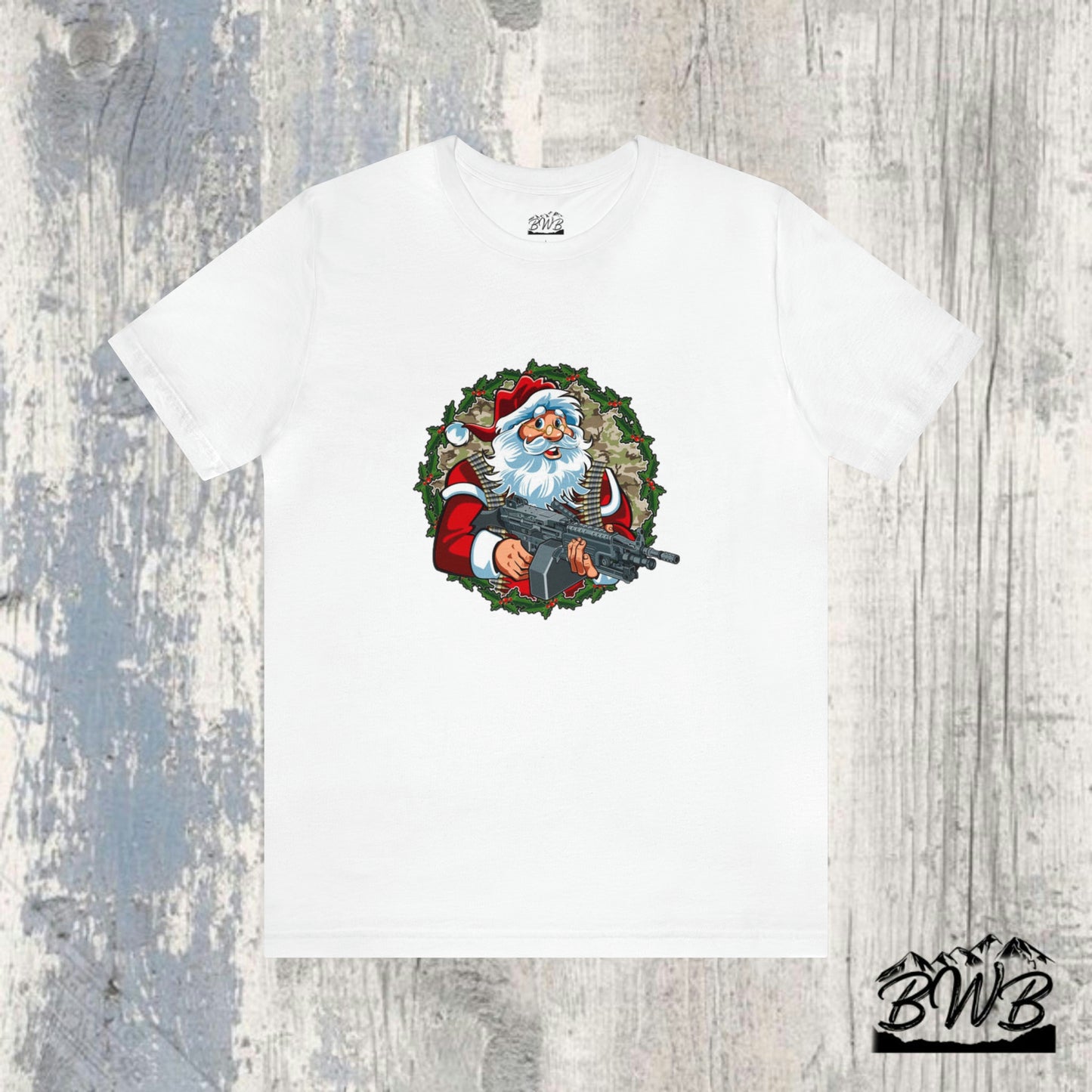 Santa's Got A Machine Gun Tee