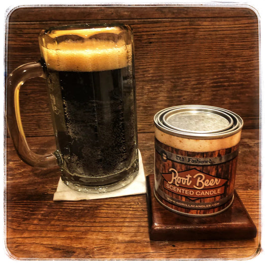 Root Beer Candle - Backwoods Branding Co.