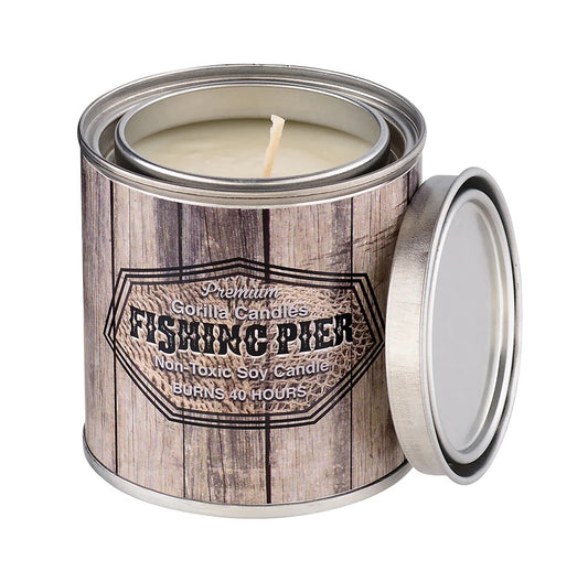 Fishing Pier Candle - Backwoods Branding Co.