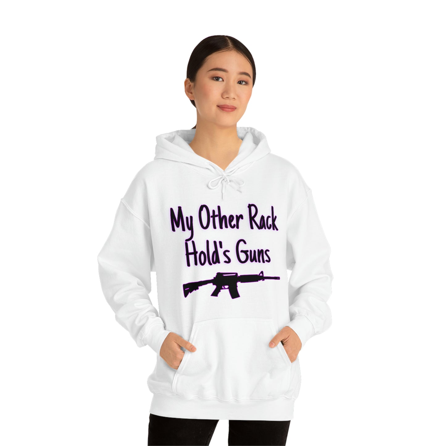 My Other Rack Holds Guns Hoodie - Backwoods Branding Co.
