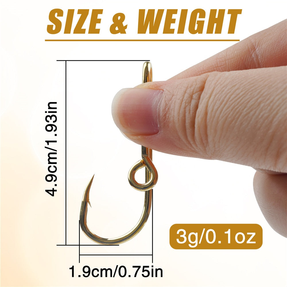Hat Fish Hook (10pcs) - Backwoods Branding Co.