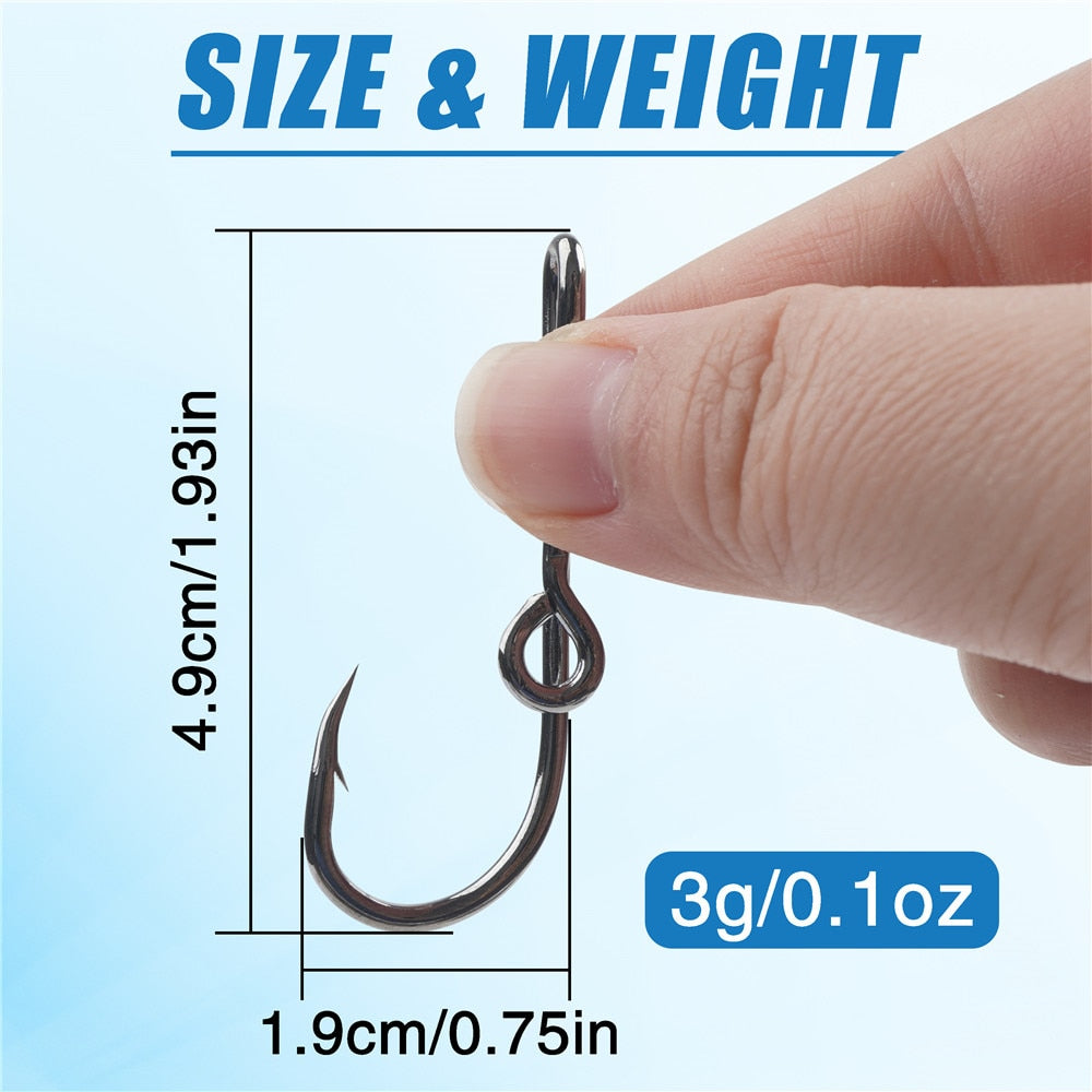 Hat Fish Hook (10pcs) - Backwoods Branding Co.