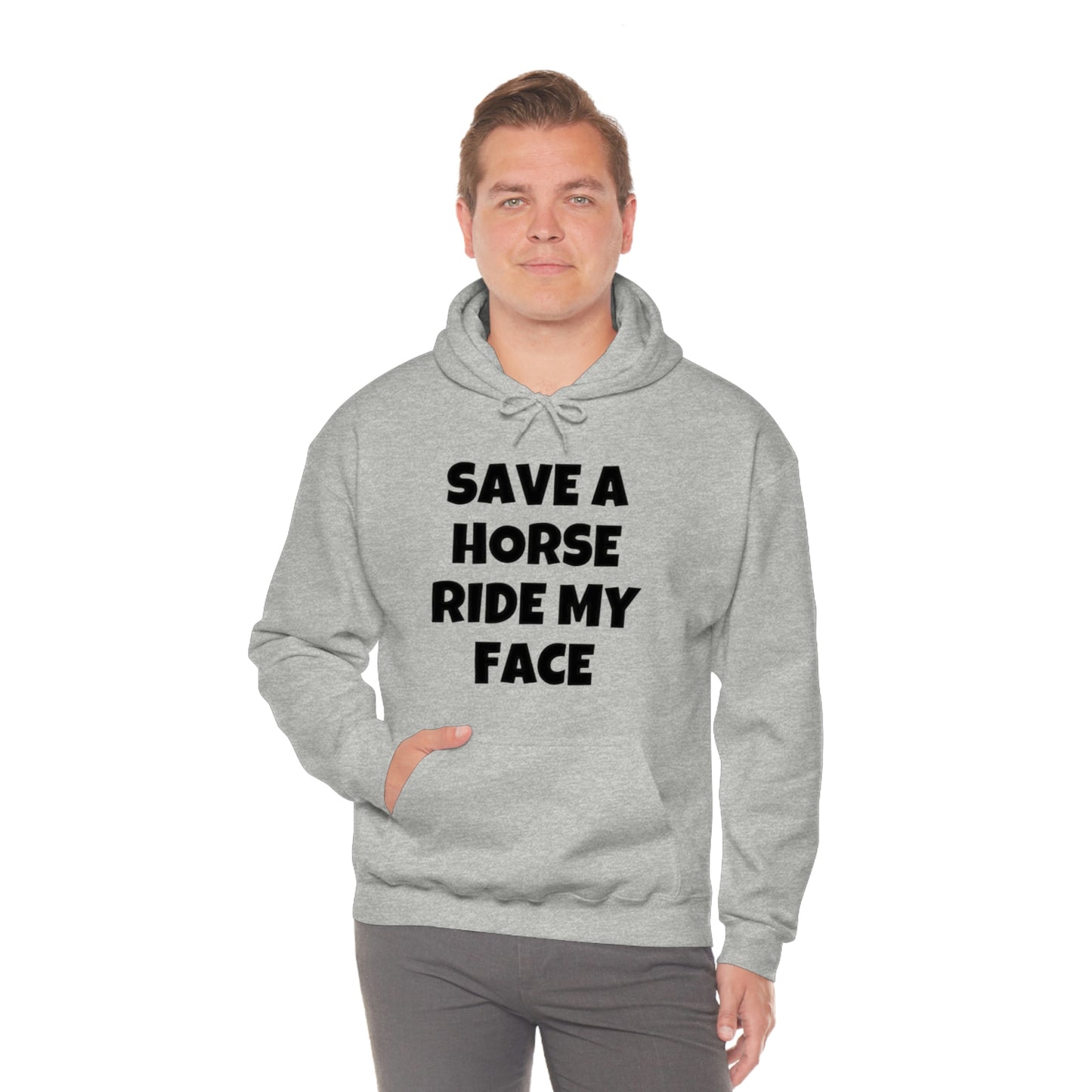 Save A Horse Hoodie - Backwoods Branding Co.