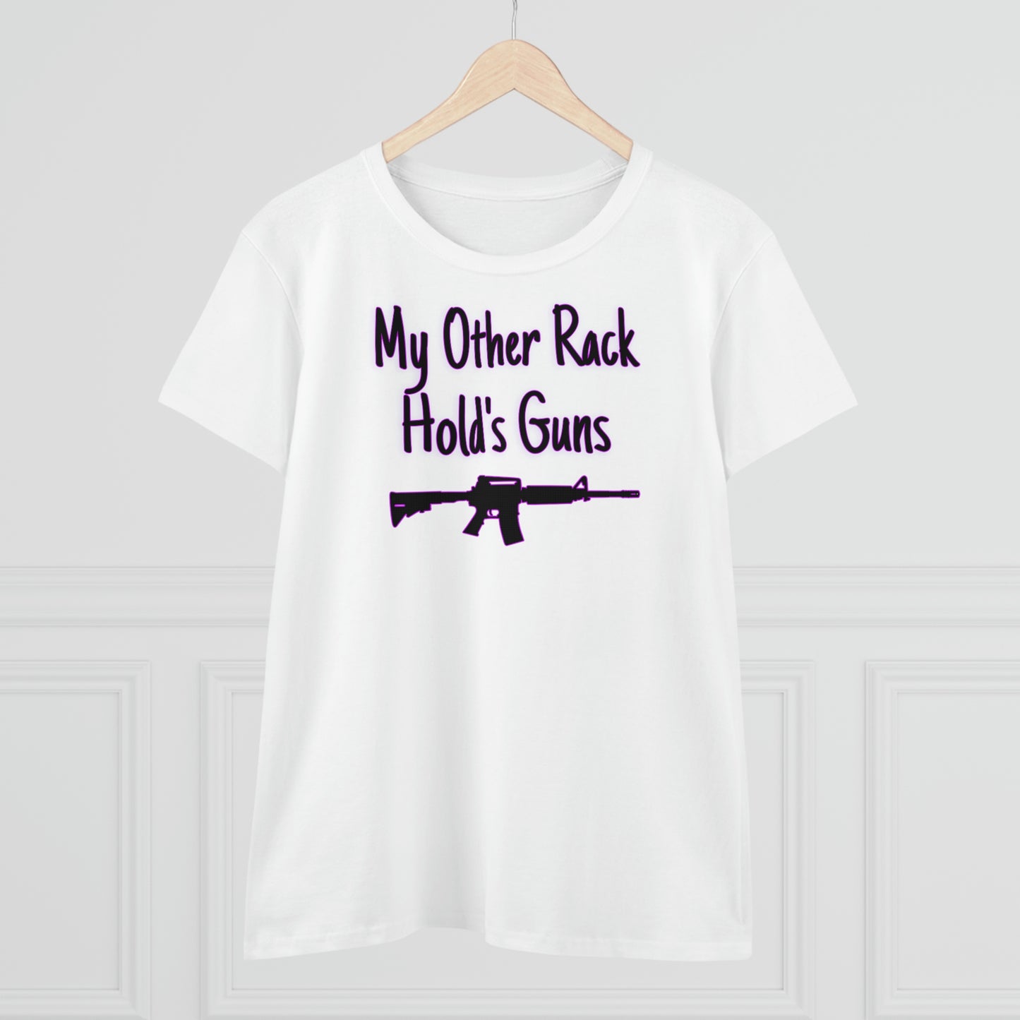 My Other Rack Holds Guns Women's Tee - Backwoods Branding Co.