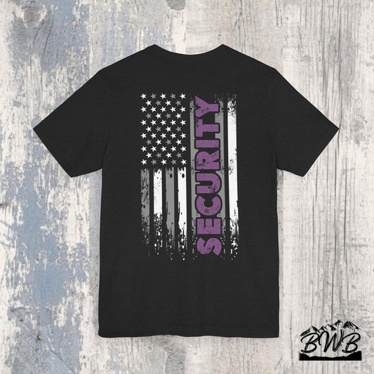 Thin Purple Line Security Tee - Unisex