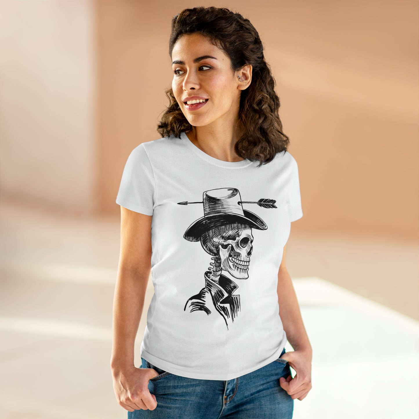 Cowboy Skeleton Women's Tee