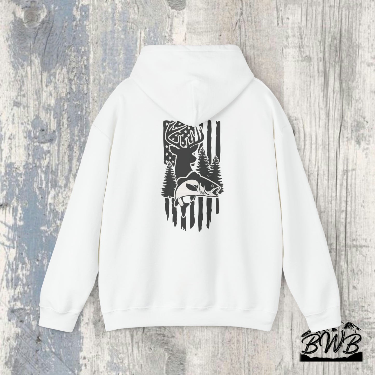 Outdoors Flag Hoodie