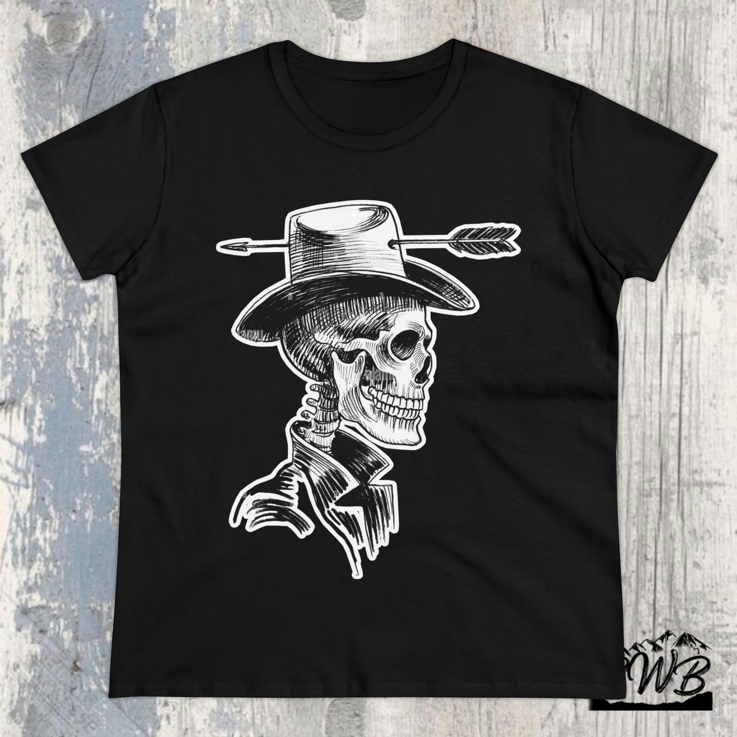 Cowboy Skeleton Women's Tee