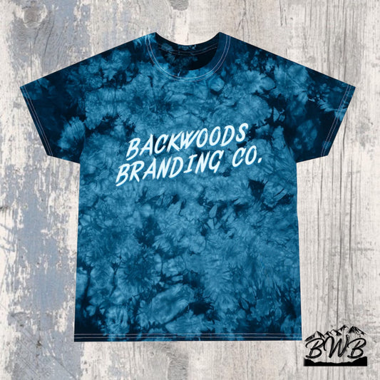 Backwoods Branding "Blue Tie-Dye" Women's Tee