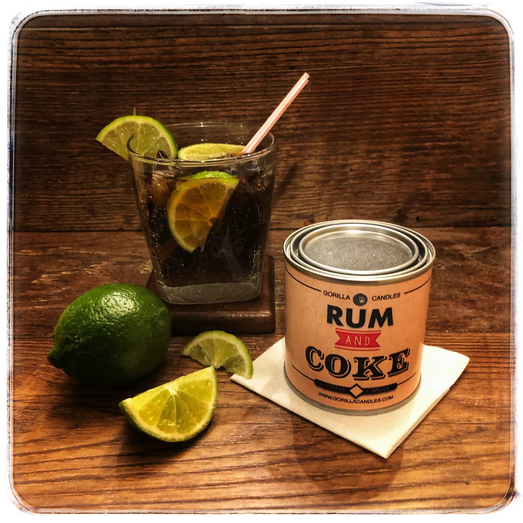 Rum N' Coke Candle - Backwoods Branding Co.