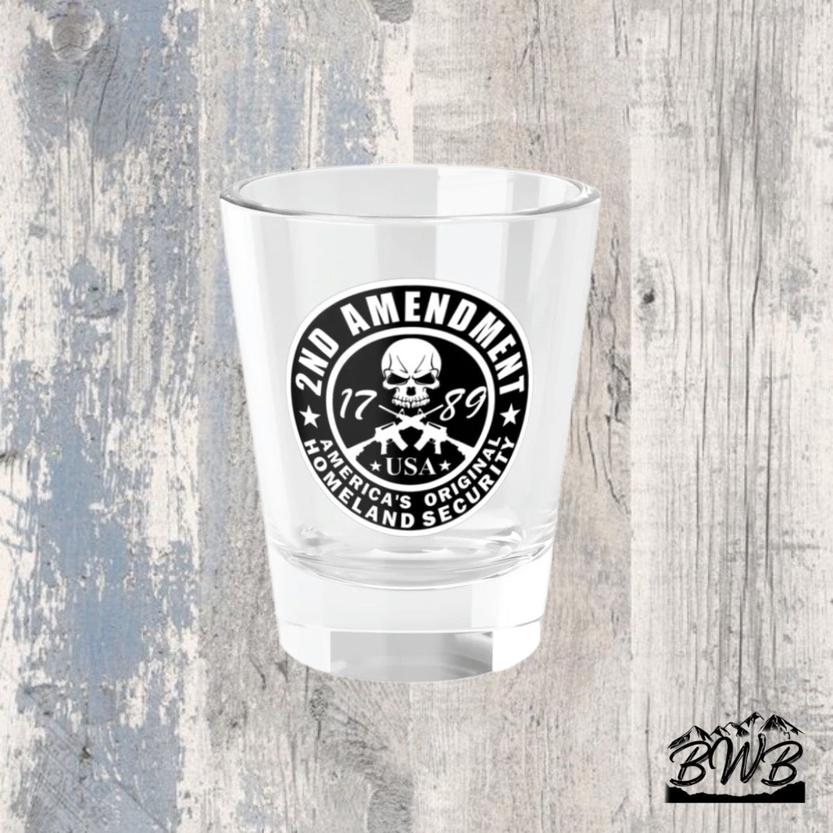 2a Original Security Shot Glass, 1.5oz - Backwoods Branding Co.