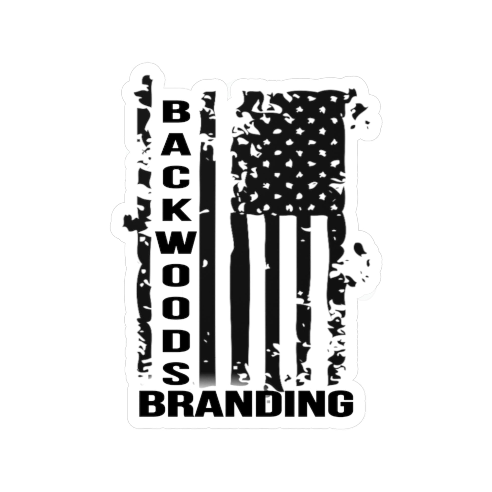 BWB Flag Decal - Backwoods Branding Co.