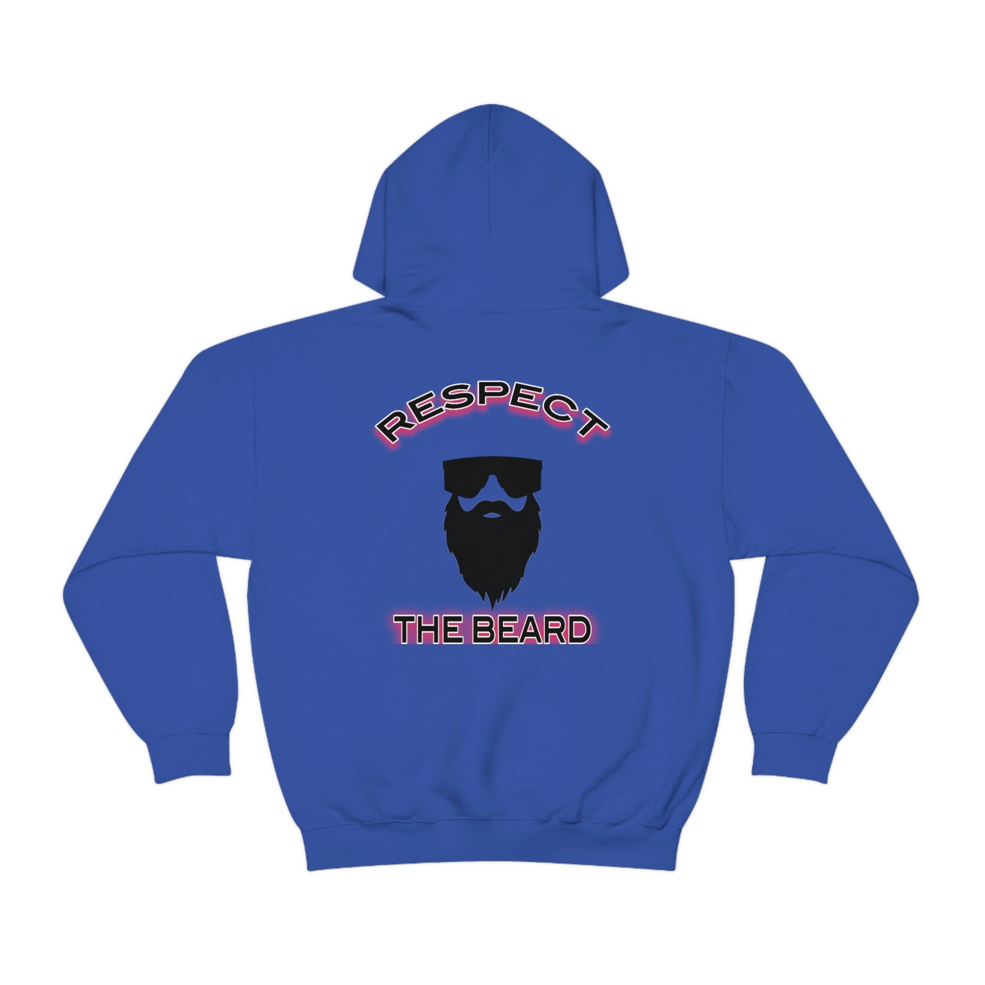 Respect The Beard Hoodie - Backwoods Branding Co.