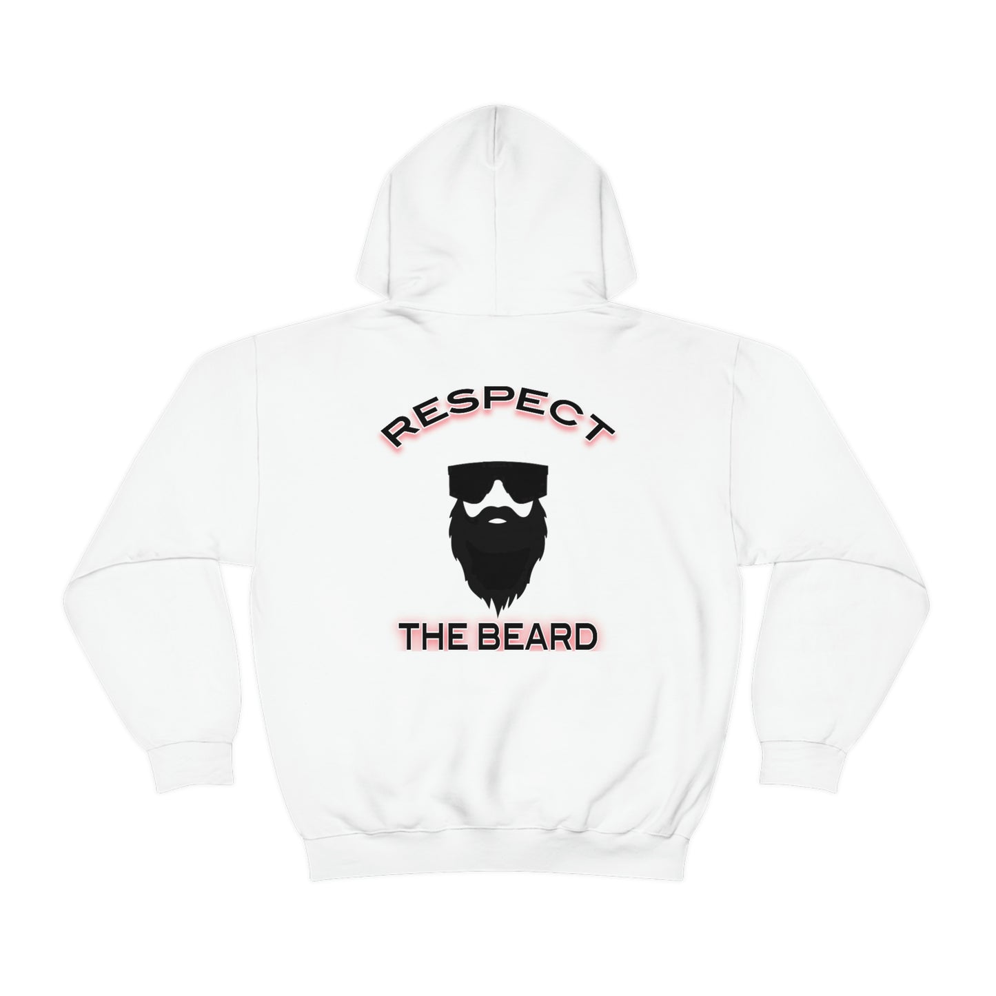 Respect The Beard Hoodie - Backwoods Branding Co.
