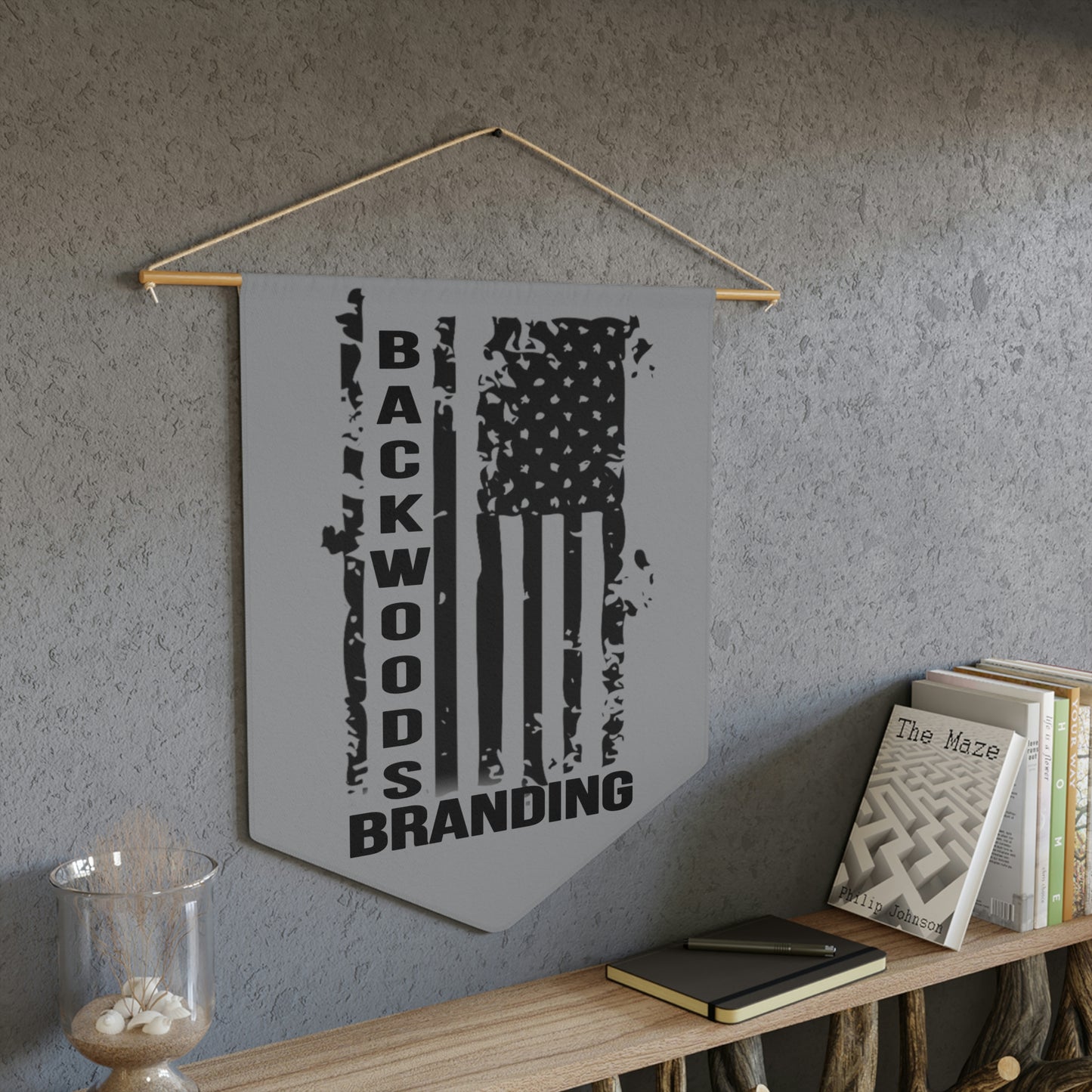 BWB Flag Wall Pennant - Backwoods Branding Co.