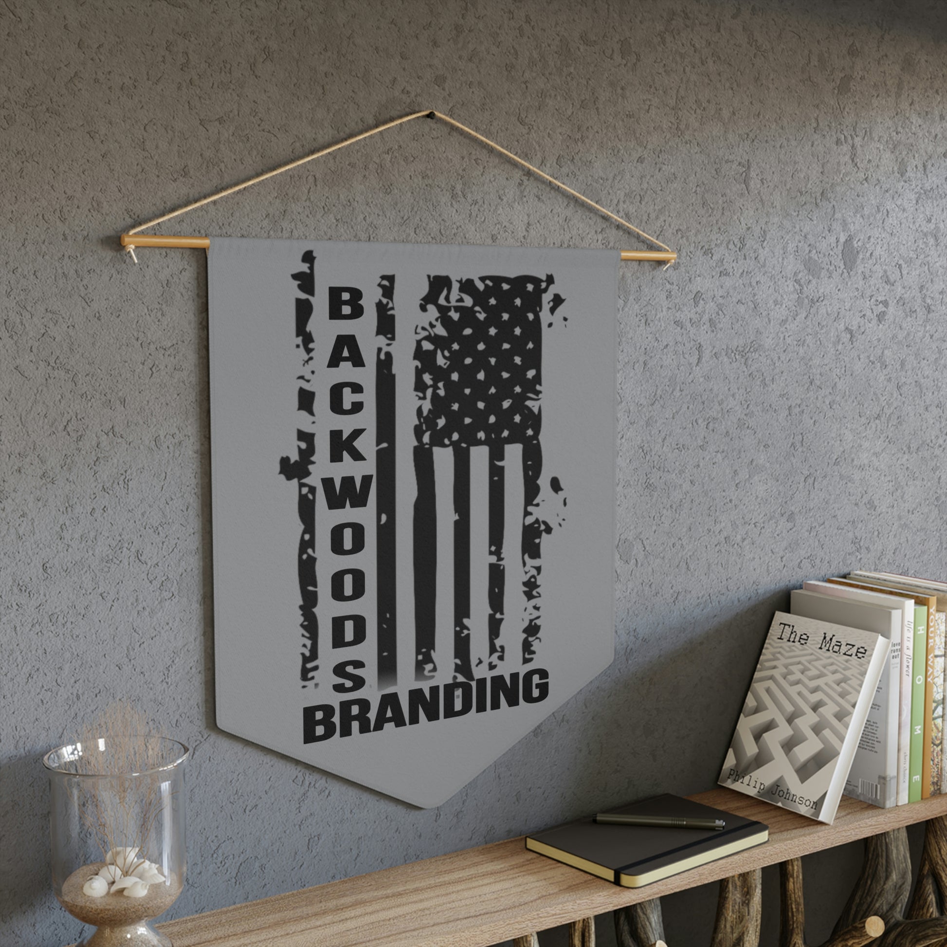 BWB Flag Wall Pennant - Backwoods Branding Co.