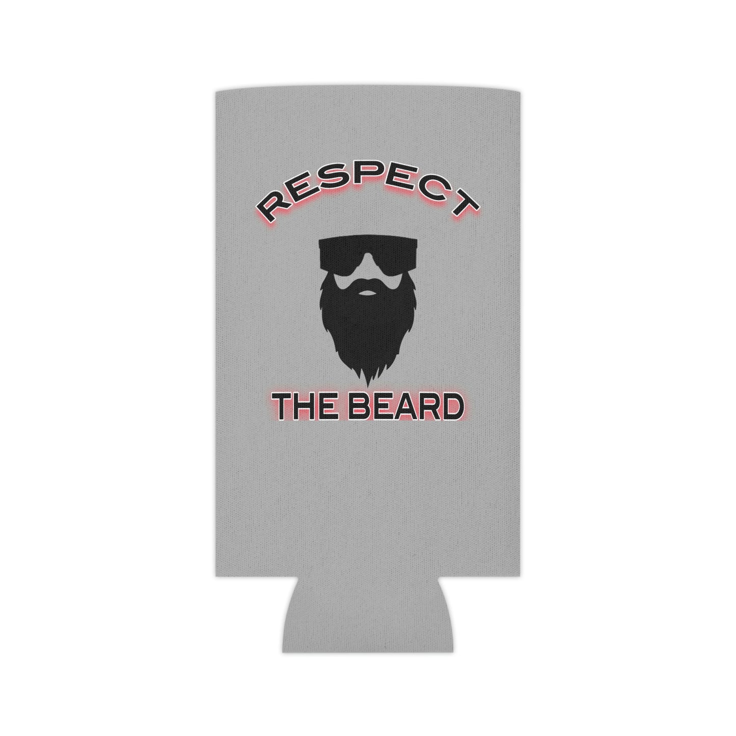 Respect The Beard Coozie - Backwoods Branding Co.