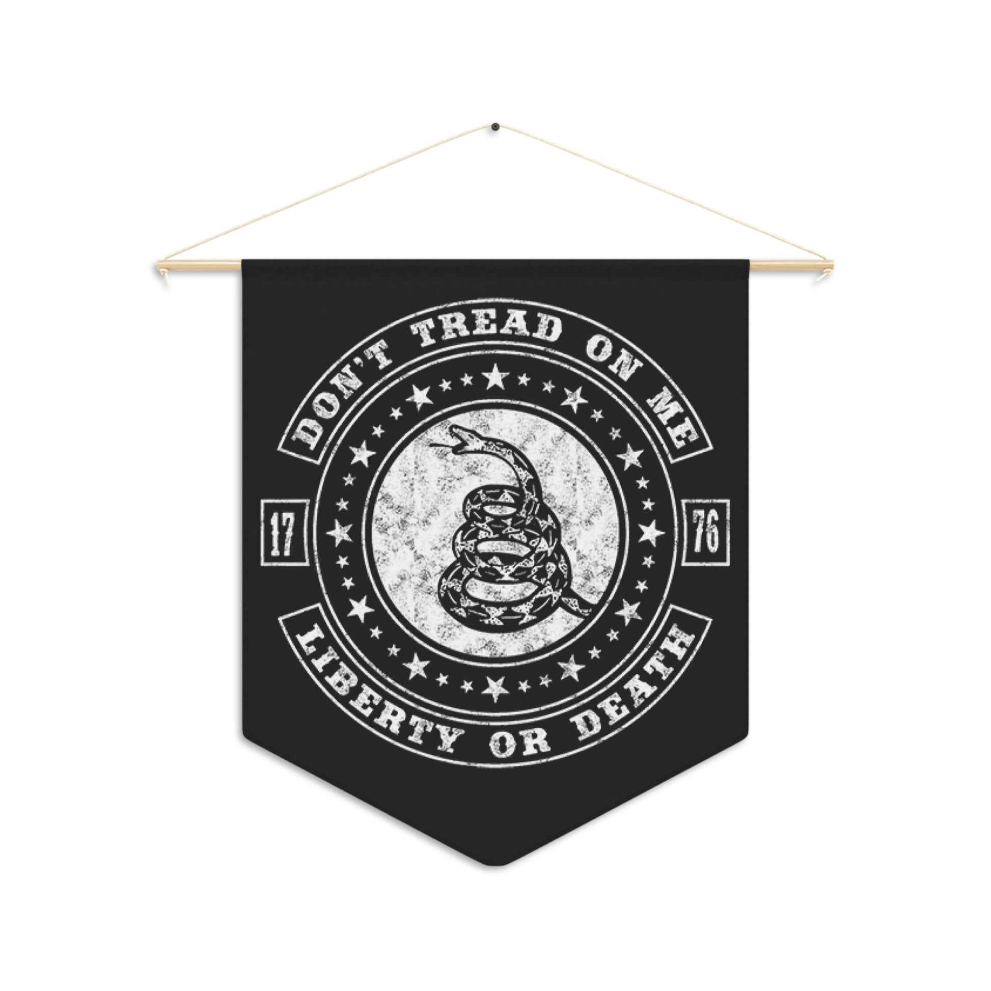 Don't Tread On Me Wall Pennant - Backwoods Branding Co.