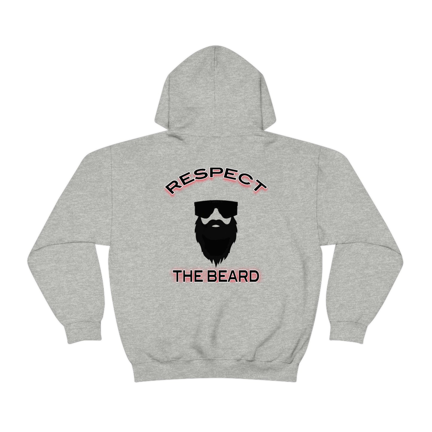 Respect The Beard Hoodie - Backwoods Branding Co.