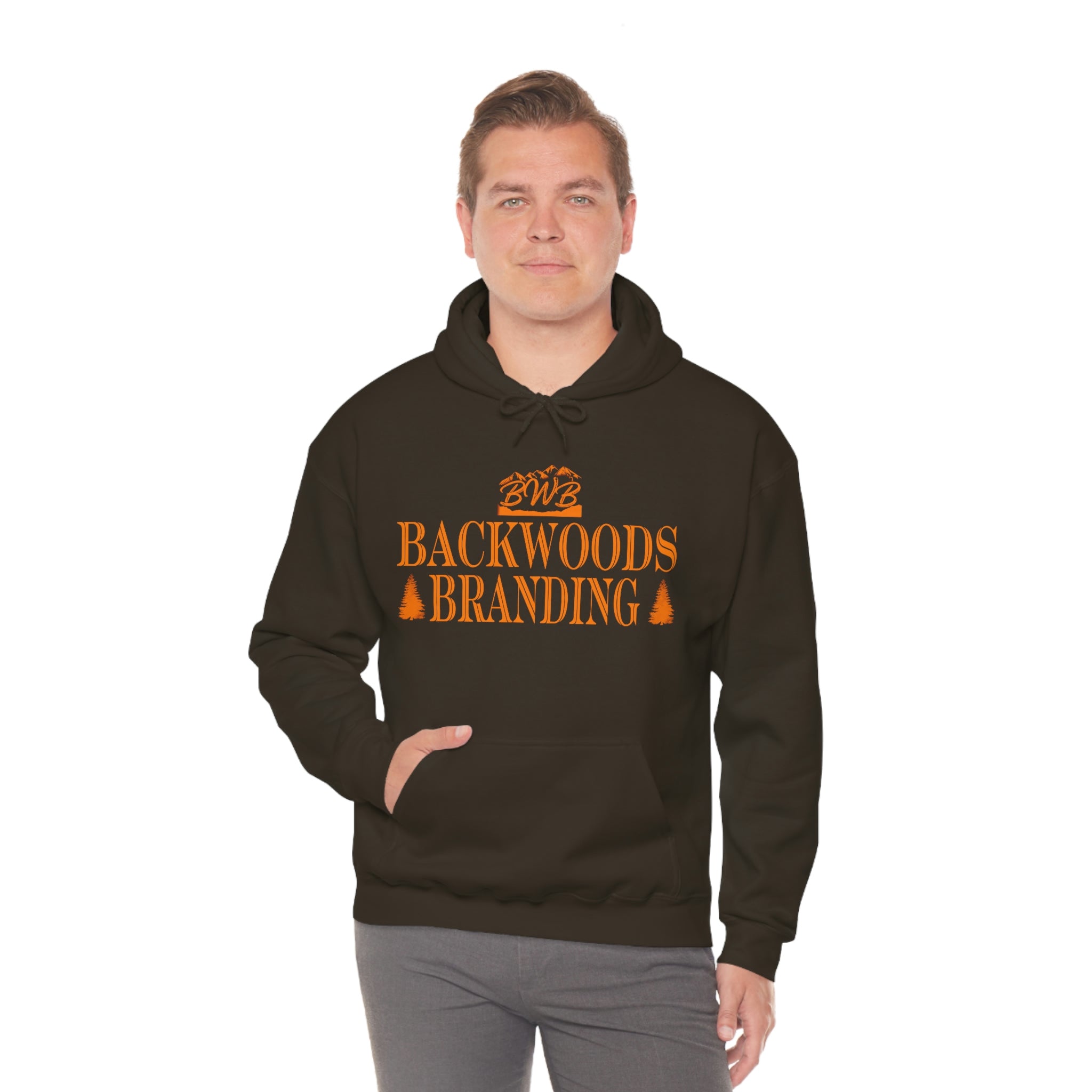 Backwoods Branding Co. BWB Orange Tree Hoodie