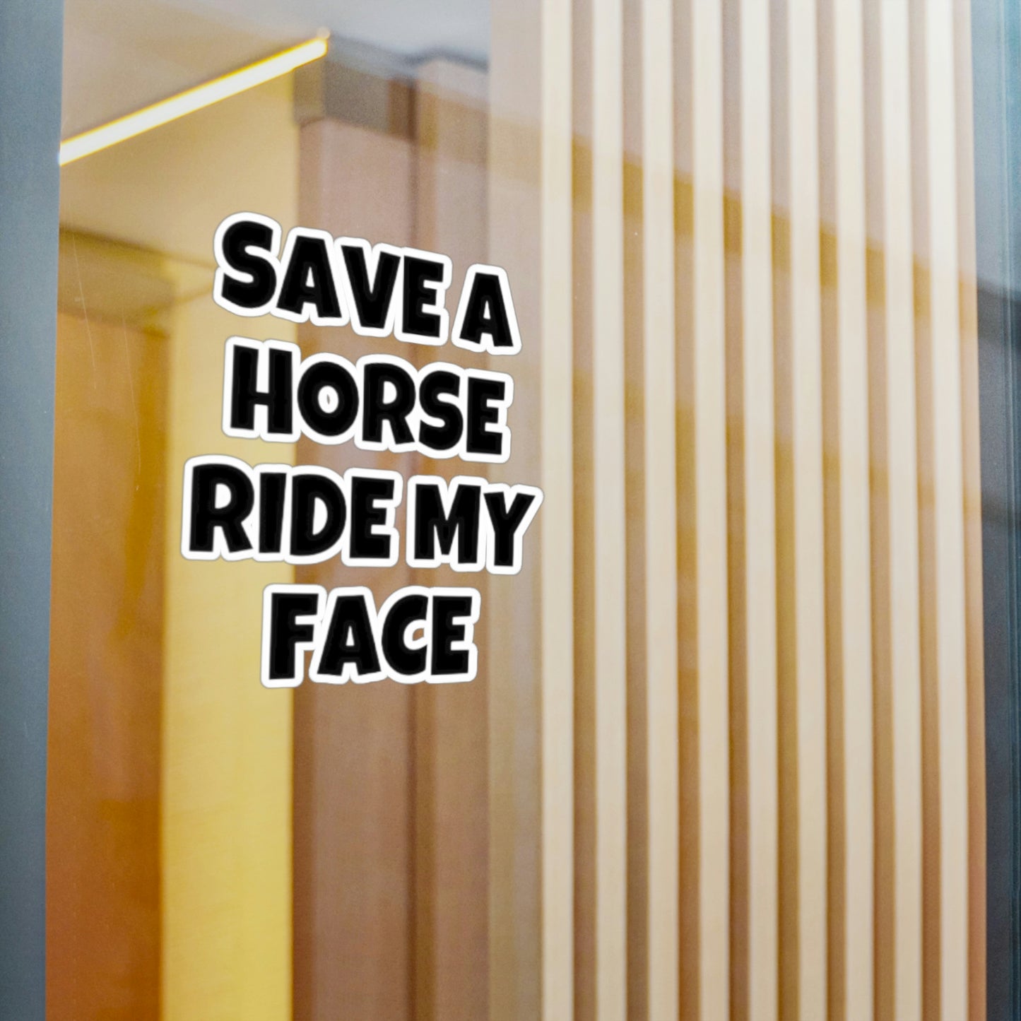 Save A Horse Decal - Backwoods Branding Co.