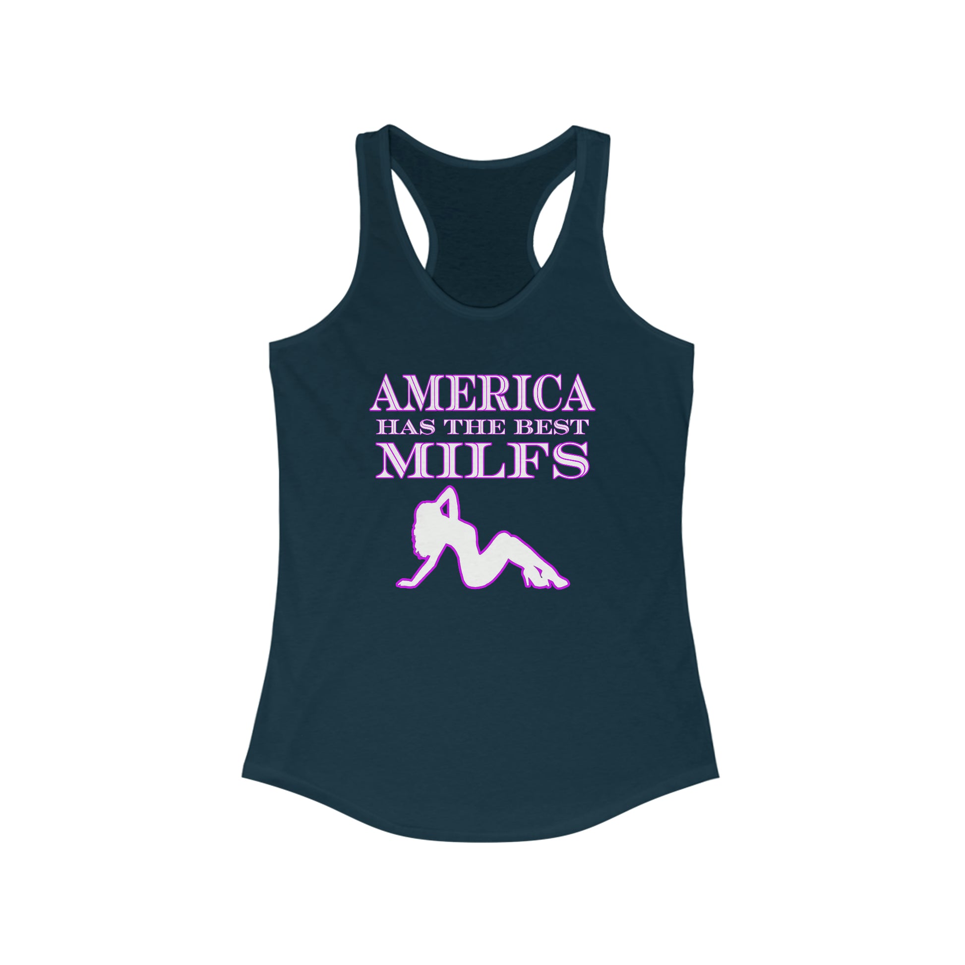 America Has The Best Milfs Women's Tank Top - Backwoods Branding Co.