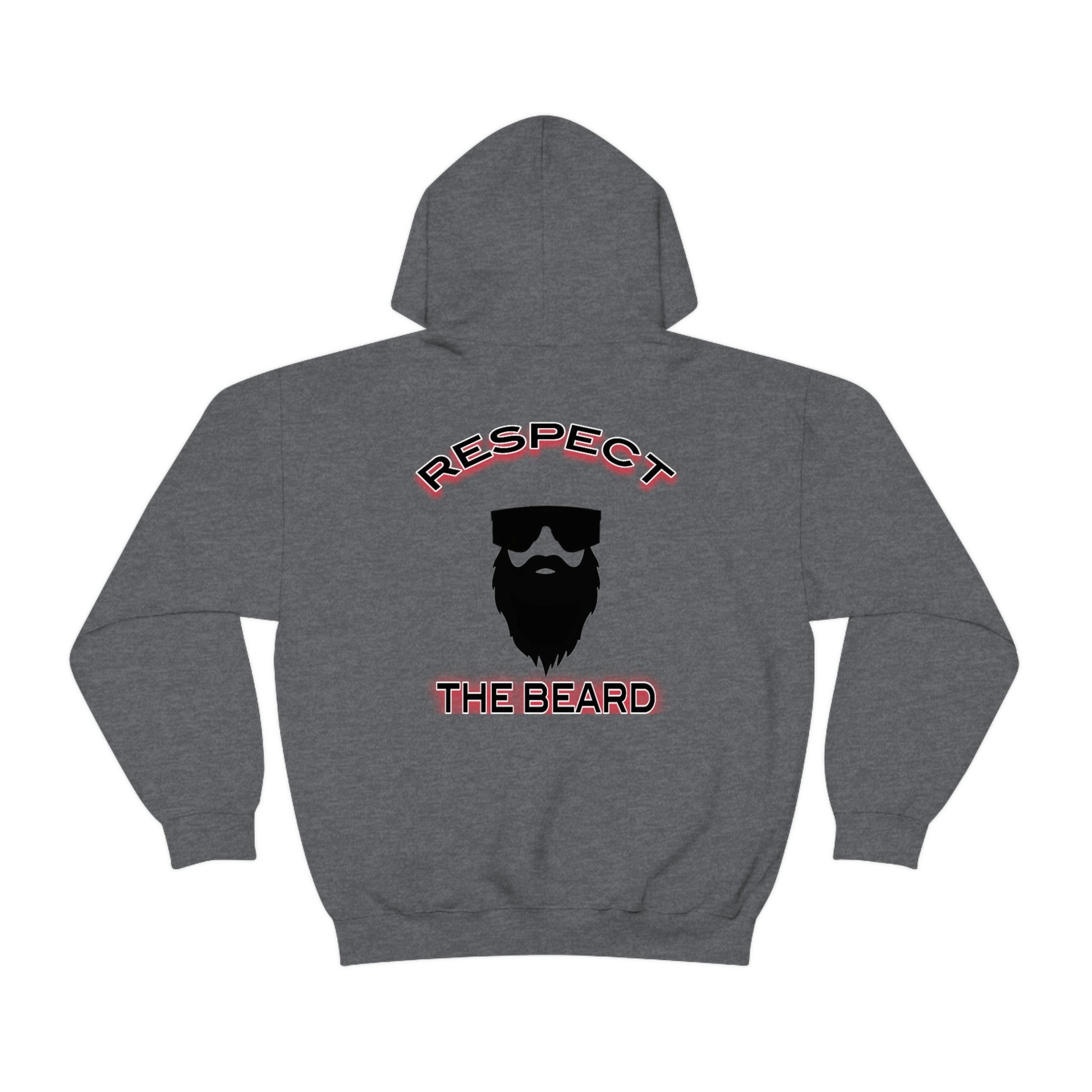 Respect The Beard Hoodie - Backwoods Branding Co.