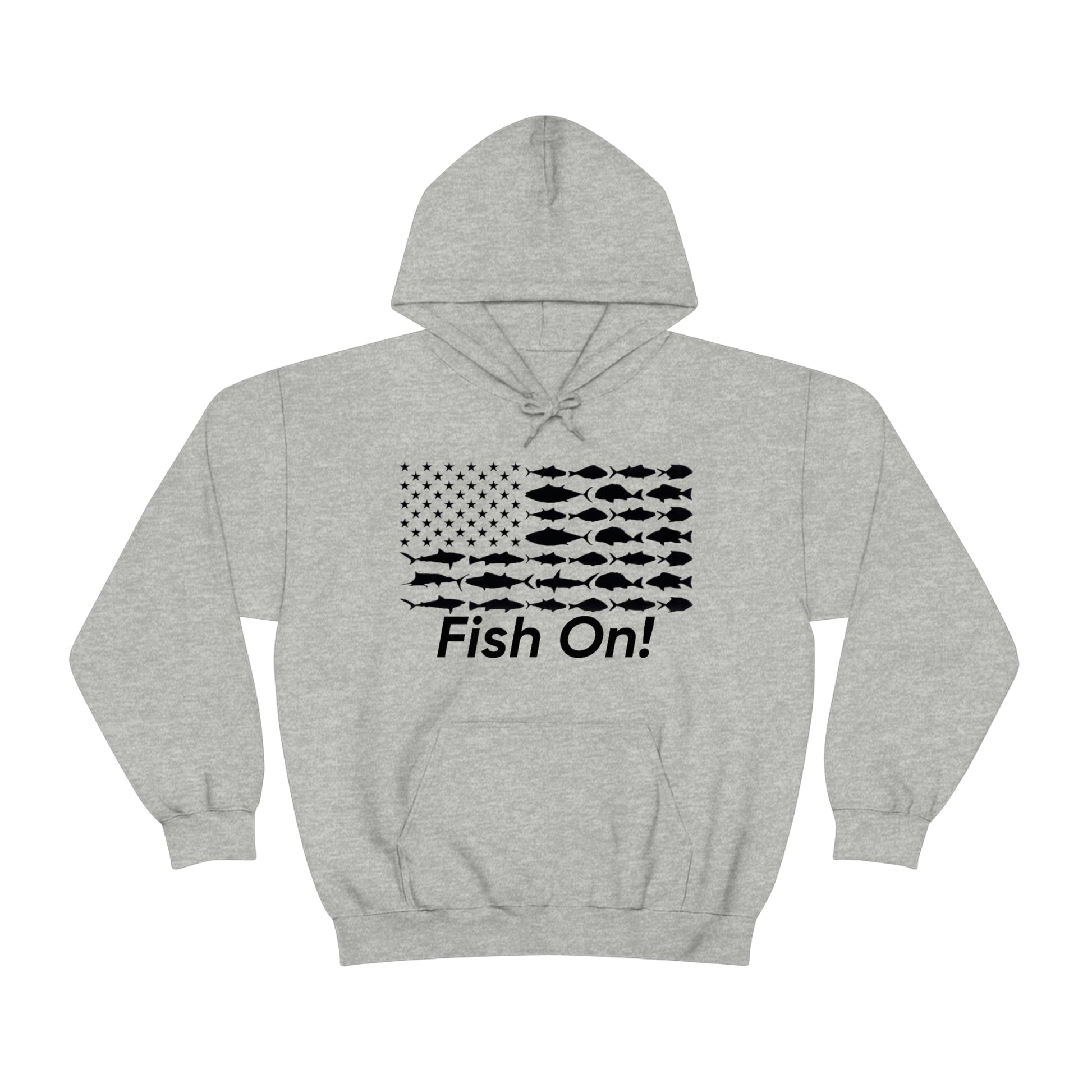 Fish On! Hoodie - Backwoods Branding Co.