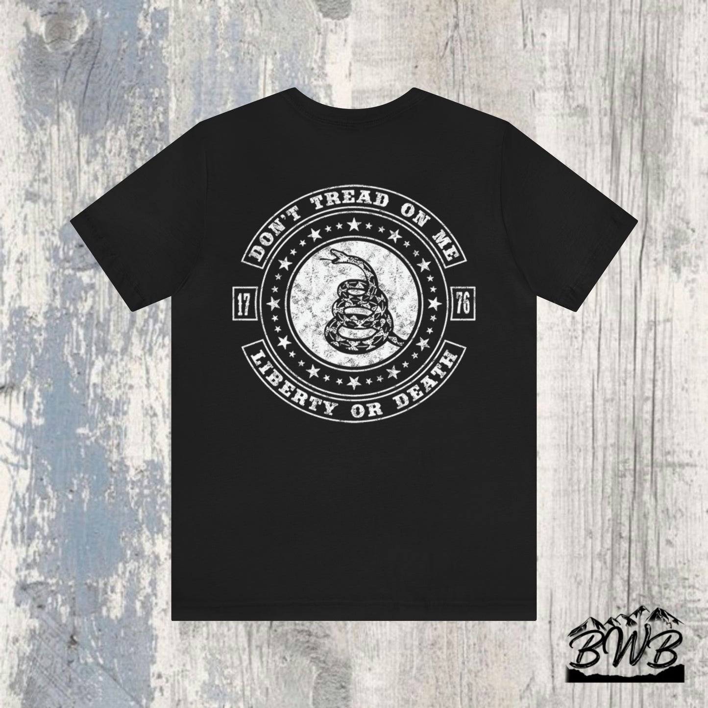 Don't Tread On Me Tee - Backwoods Branding Co.