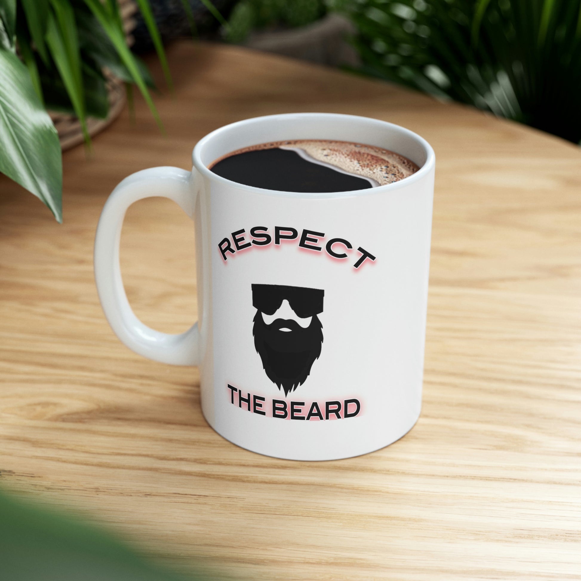 Respect The Beard Mug - Backwoods Branding Co.