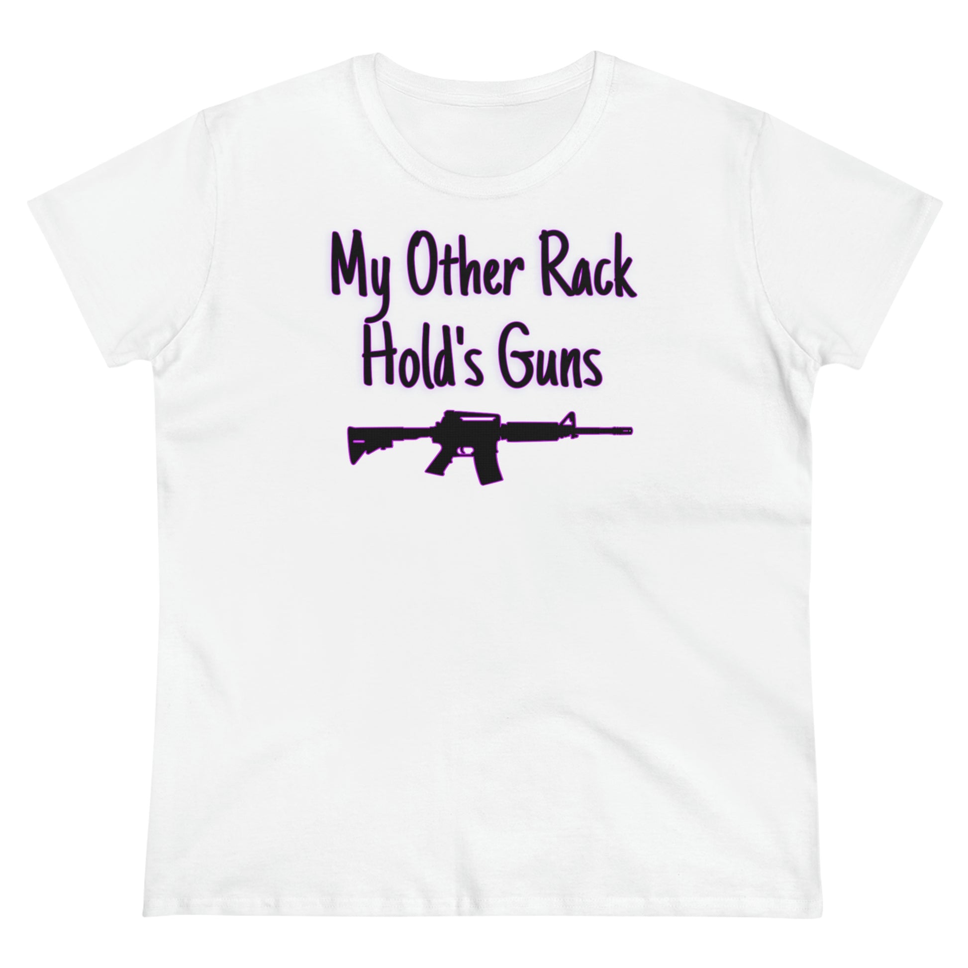 My Other Rack Holds Guns Women's Tee - Backwoods Branding Co.