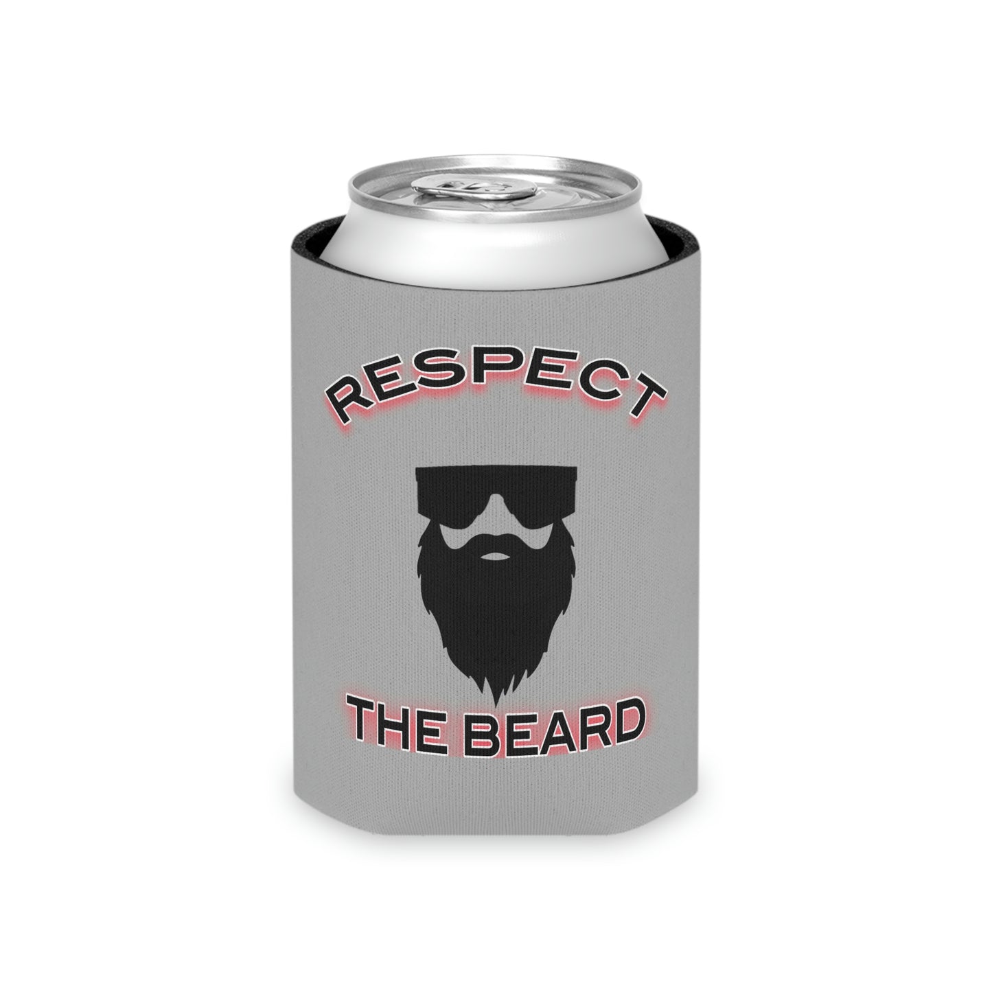 Respect The Beard Coozie - Backwoods Branding Co.