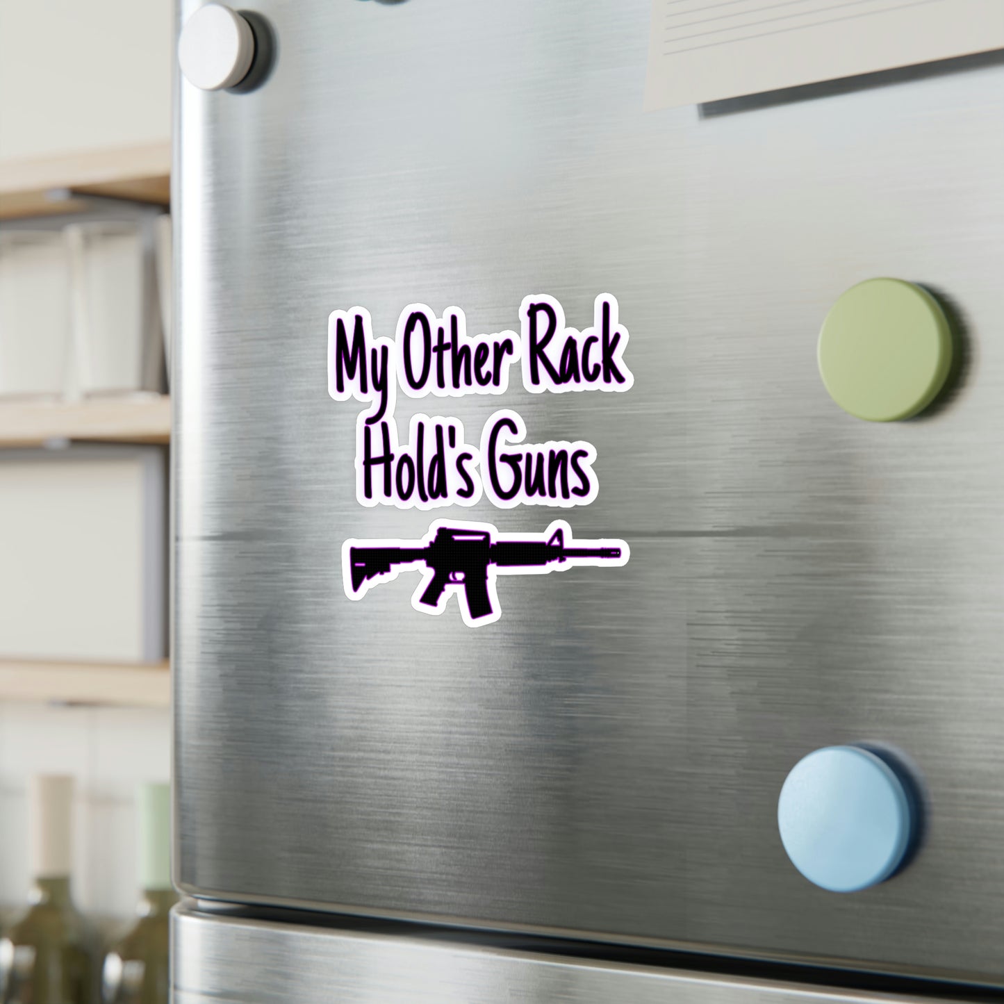 My Other Rack Holds Guns Decal - Backwoods Branding Co.