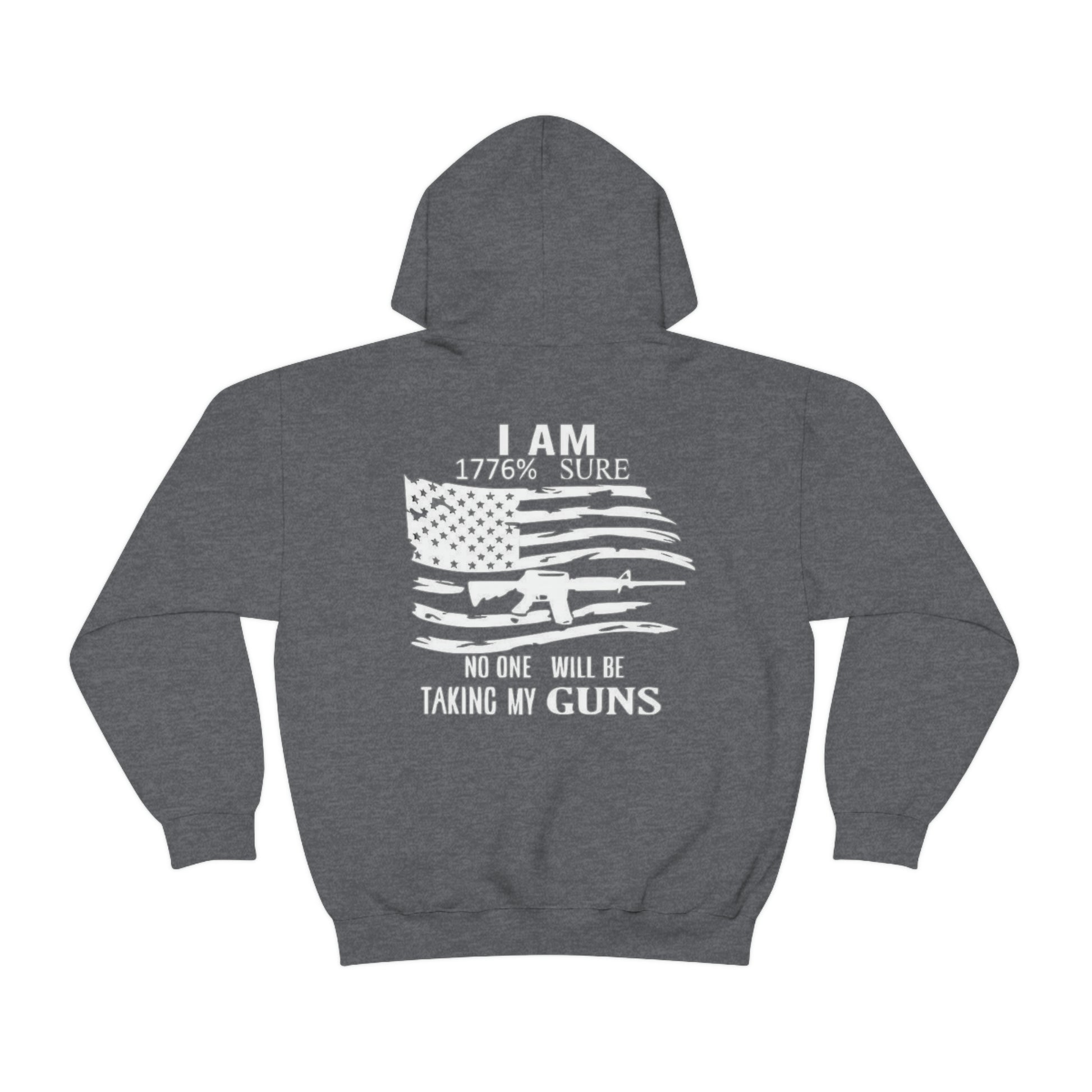 No One Will Be Taking My Guns Hoodie - Backwoods Branding Co.
