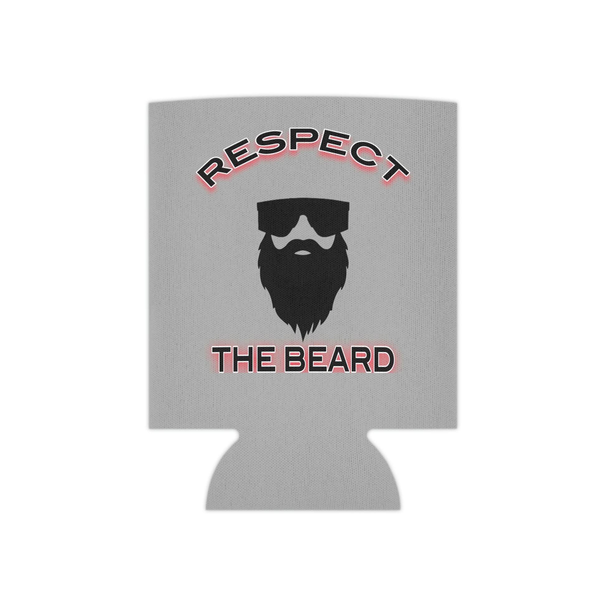 Respect The Beard Coozie - Backwoods Branding Co.