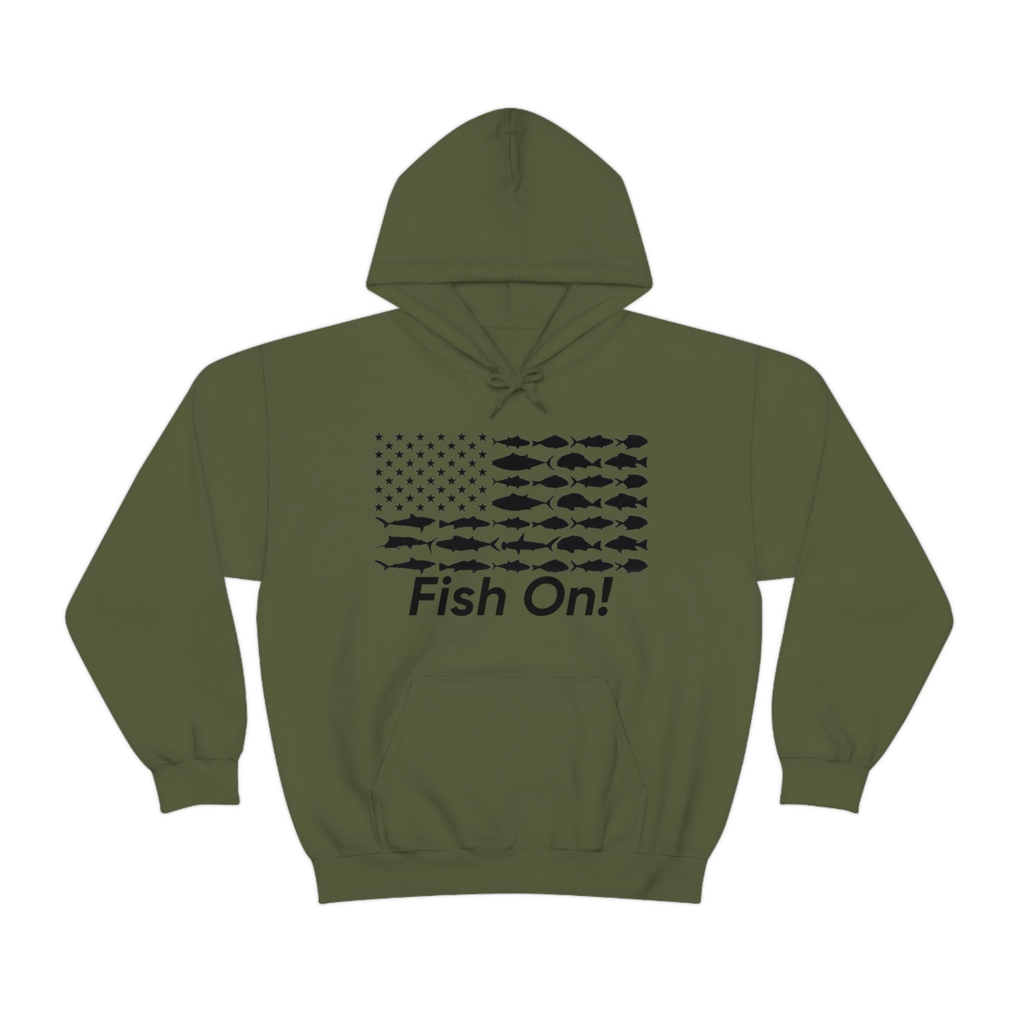 Fish On! Hoodie - Backwoods Branding Co.