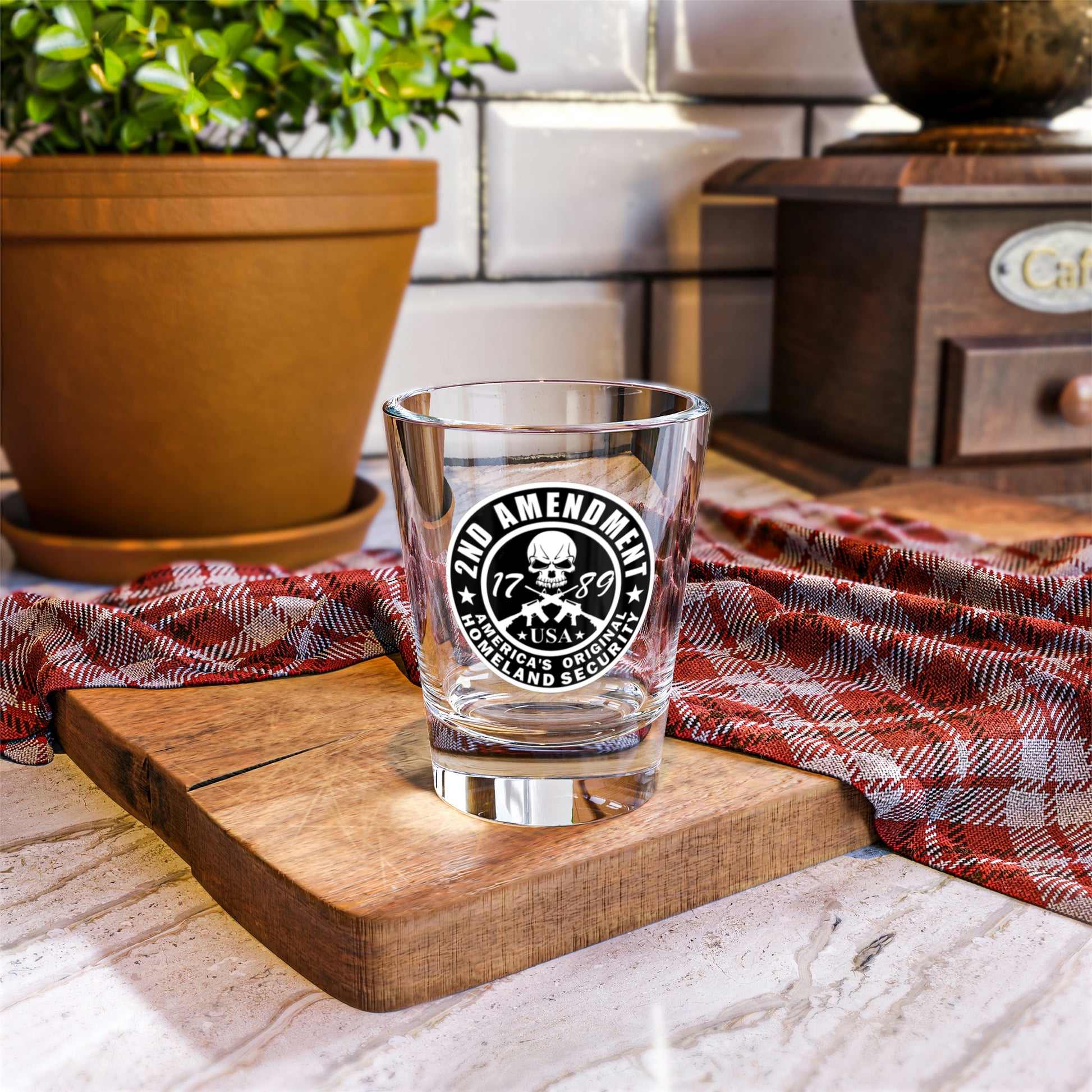 2a Original Security Shot Glass, 1.5oz - Backwoods Branding Co.