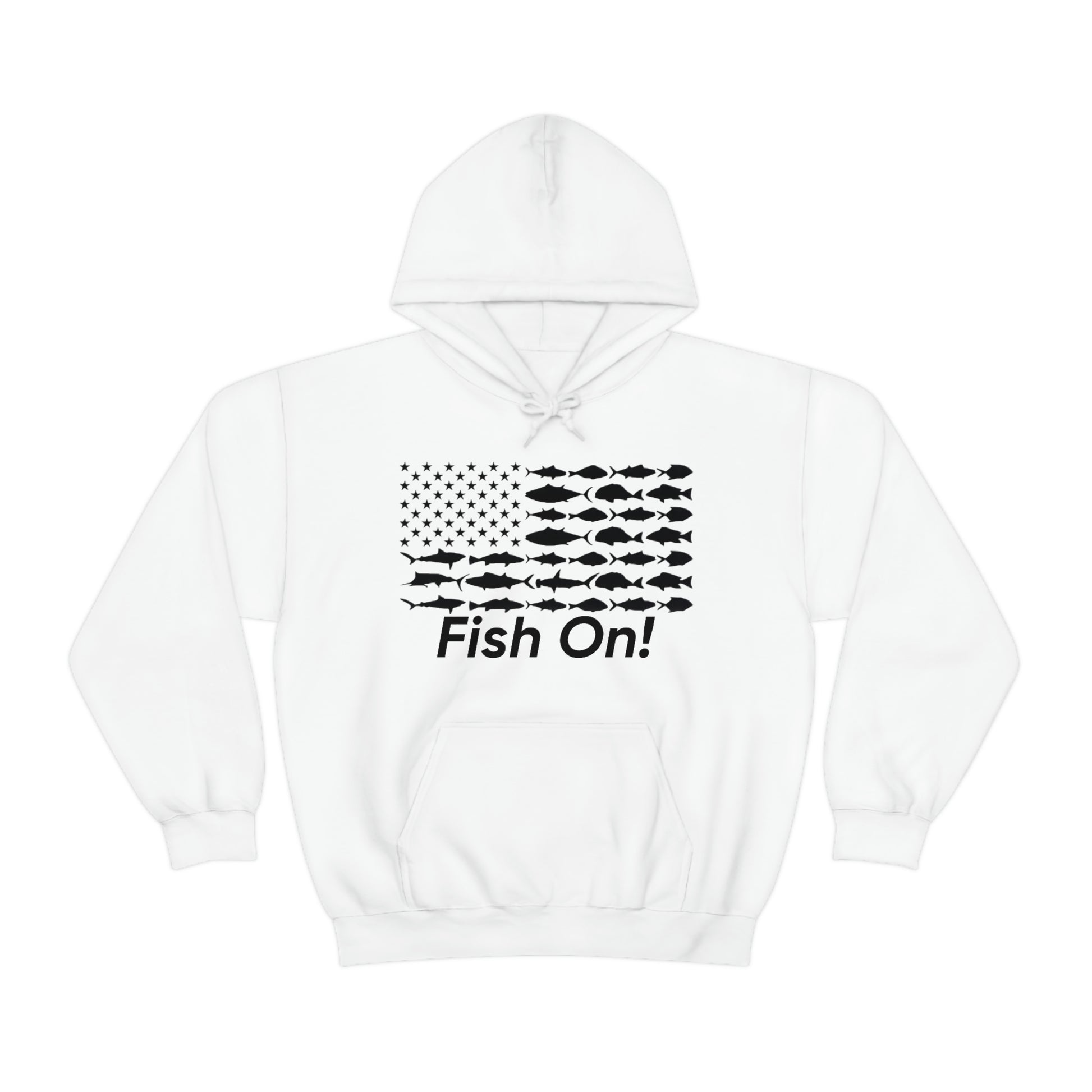 Fish On! Hoodie - Backwoods Branding Co.